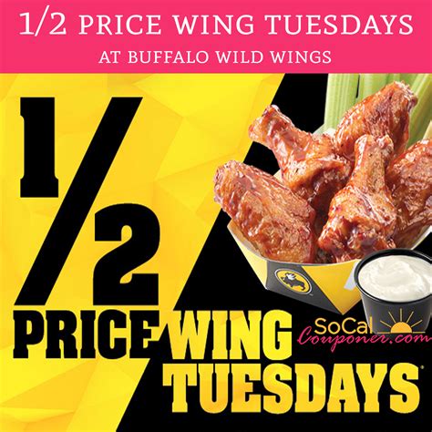 Wild buffalo wings tuesday - See participating Buffalo Wild Wings locations for details. Buffalo Wild Wings, Inc., founded in 1982 and headquartered in Minneapolis, is a growing owner, operator and franchisor of Buffalo Wild Wings restaurants featuring a variety of boldly-flavored, made-to-order menu items including its namesake Buffalo, New York-style …